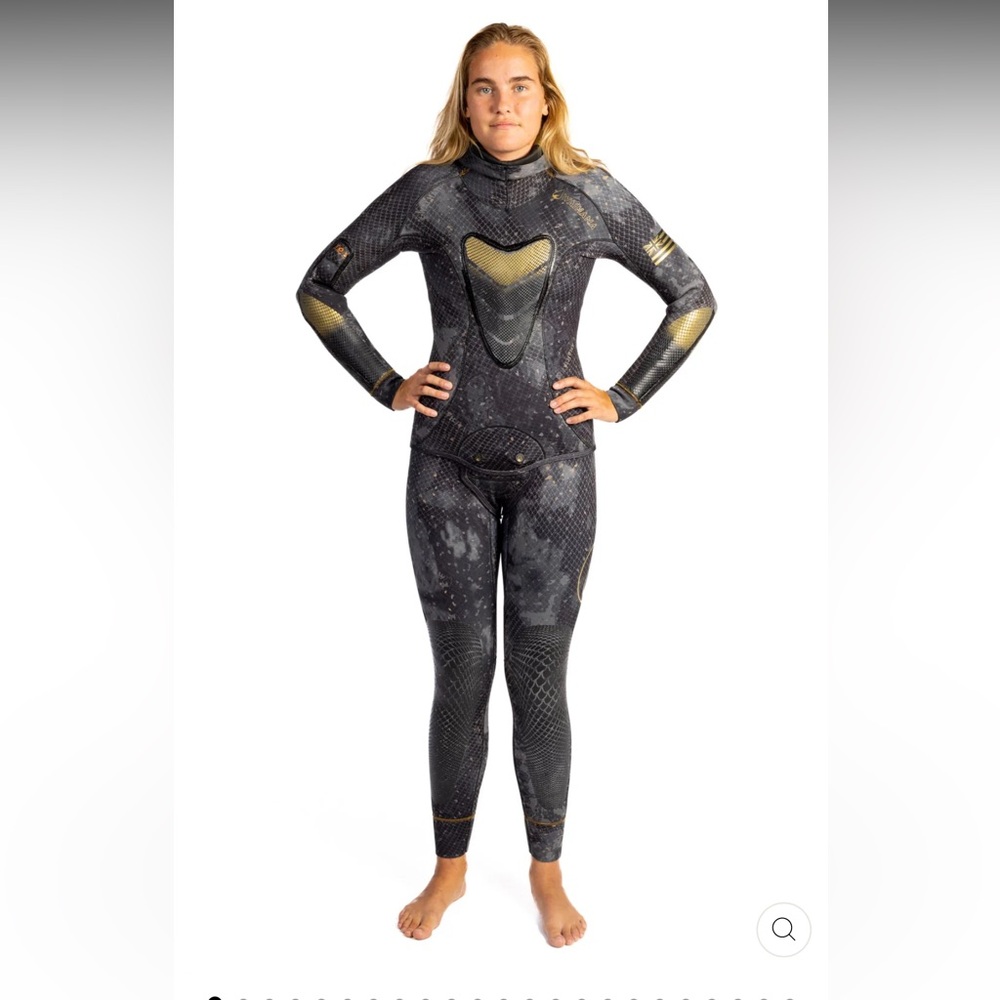 NEW Waihana 1.5MM women'XS Goliath Grouper Wetsuit Surfing, Diving, Spearfishing